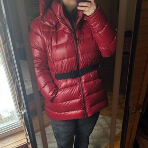 ATELIER NOIR | Rudsak -ALAINA WOMEN'S
QUILTED DOWN Puffer RARE Red XXL